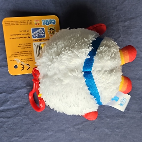 TLS Rainbow Brite Twink Plush Backpack Clip 4inch - Picture 2 of 6